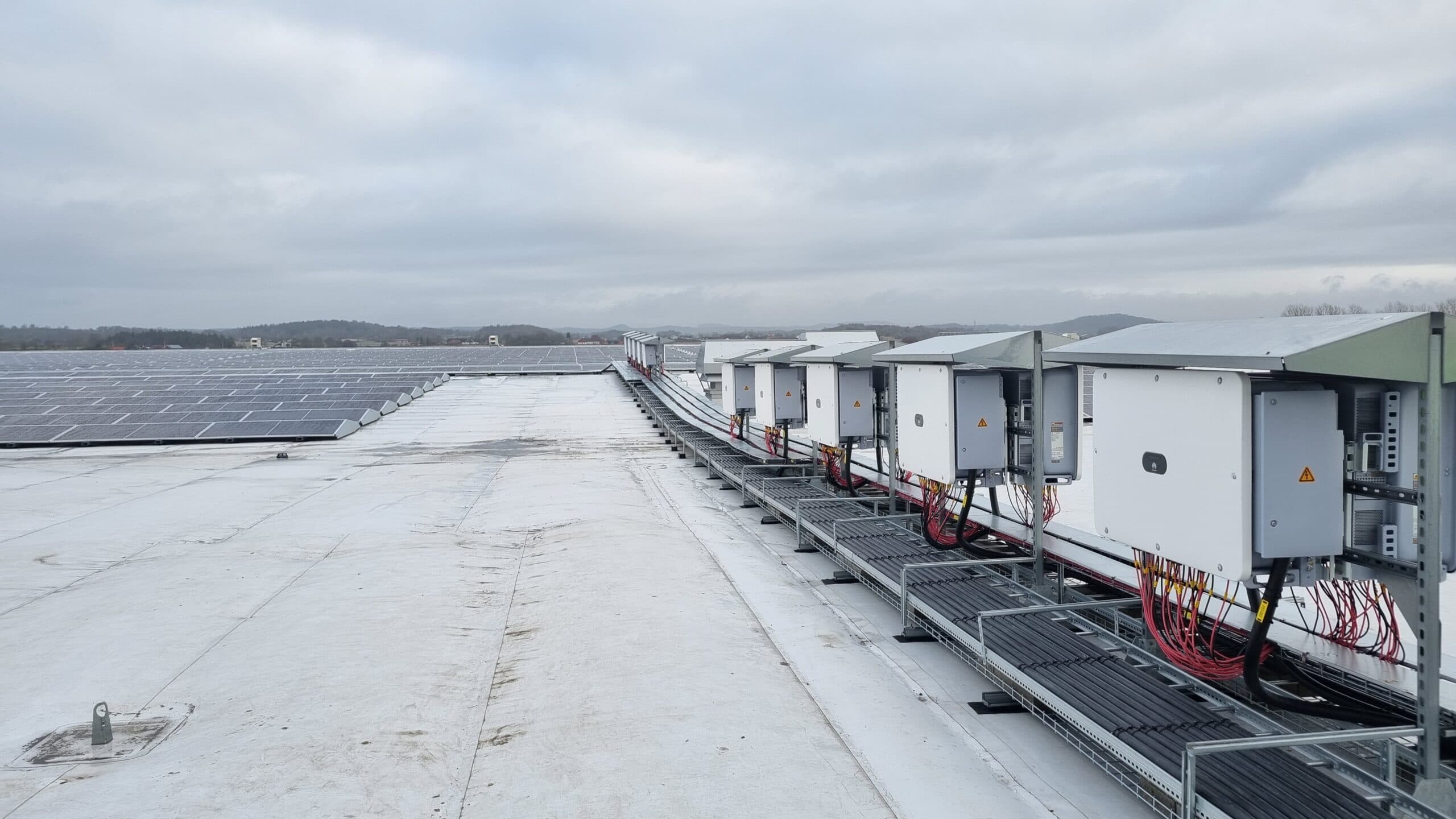 Bild från uppdraget Solceller